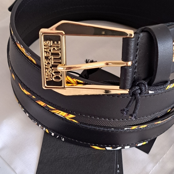 Versace Couture Leather Belt - Picture 4 of 10